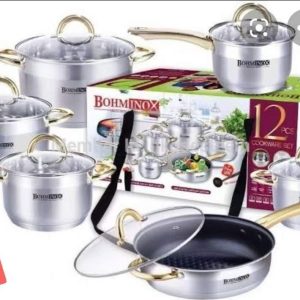 Bominox Stainless Steel Cookware Set