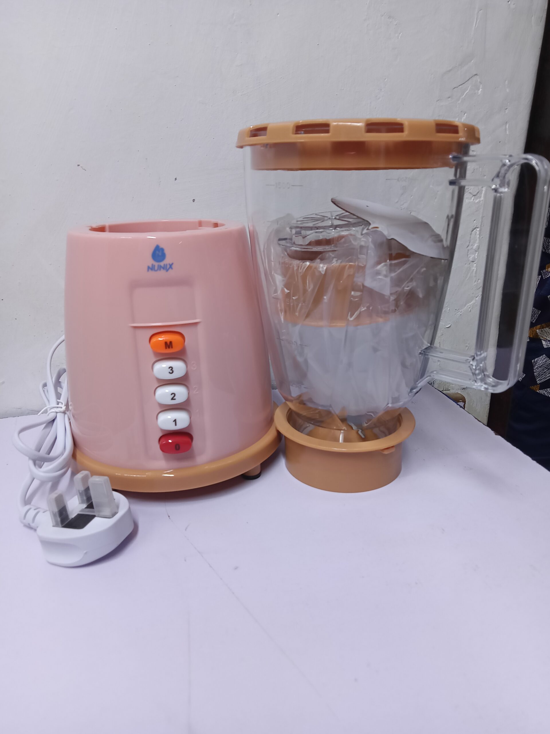 Nunix 2-in-1 Blender with Grinding Machine – 1.5L - Image 2