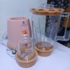 Nunix 2-in-1 Blender with Grinding Machine in pink with 1.5L blending jar