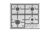 Hisense 60cm Gas Hob