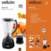 Velton 2‑in‑1 Blender with 1.5 L jar and grinder attachment