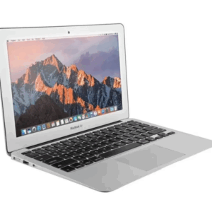 Refurbished Apple MacBook Air 2015 Core i5 13.3-inch silver laptop.