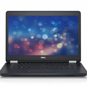 Dell Latitude E5470 Laptop with i5-6300U, 8GB RAM, 256GB SSD, and 14-inch HD+ Display.