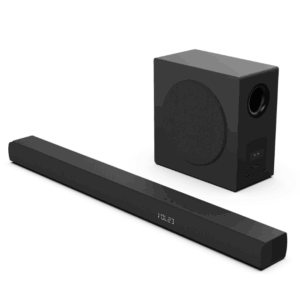 Hisense 3.1CH Soundbar HS3100 with 480W, Dolby Atmos, and Wireless Subwoofer – Front View.
