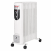 Tronic HW FH11-FI Oil Room Heater – 2500W Aluminium White Electric Heater.